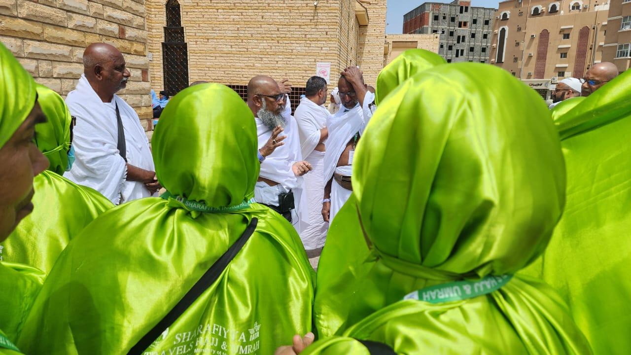 Travel support for Hajj pilgrims in Kottakkal, Kerala, India
